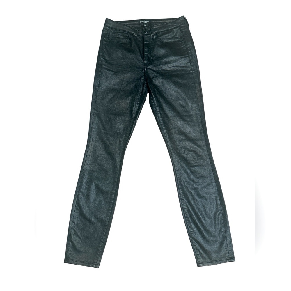Juicy Couture Melrose‎ Black Coated Skinny Jeans, Size 27